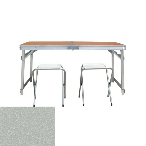 Masă + 4 scaune (întărit) alb 120*60